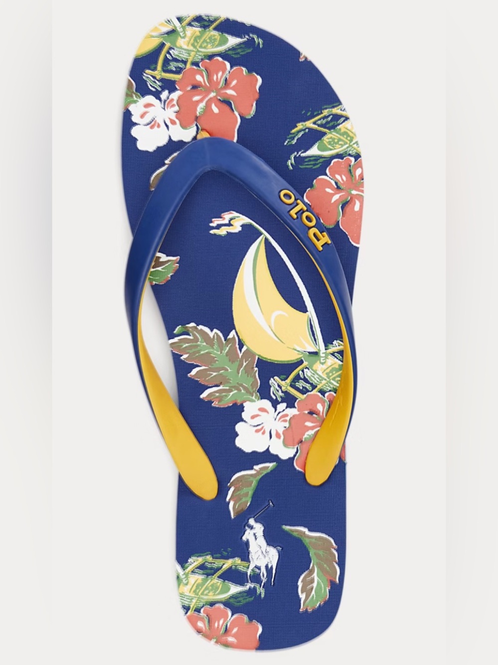 Polo Ralph Lauren Bolt Floral Flip Flops Men’s Size 13 (NWOT)